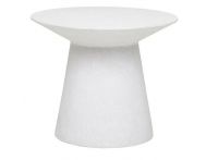 Livorno Round Side Table - White Speckle